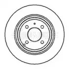 Тормозной диск BORG & BECK купить