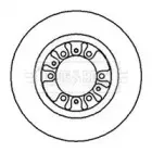 Тормозной диск BORG & BECK купить