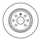Тормозной диск BORG & BECK купить