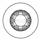 Тормозной диск BORG & BECK купить