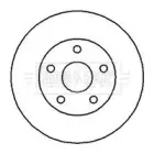 Тормозной диск BORG & BECK купить