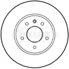 Тормозной диск BORG & BECK купить
