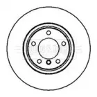 Тормозной диск BORG & BECK купить