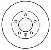 Тормозной диск BORG & BECK купить