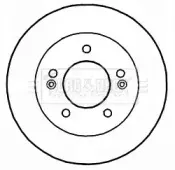 Тормозной диск BORG & BECK купить