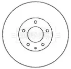 Тормозной диск BORG & BECK купить