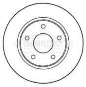 Тормозной диск BORG & BECK купить