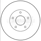 Тормозной диск BORG & BECK купить