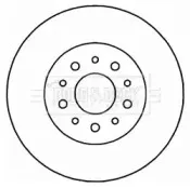 Тормозной диск BORG & BECK купить