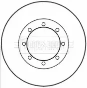 Тормозной диск BORG & BECK купить