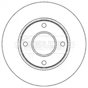 Тормозной диск BORG & BECK купить
