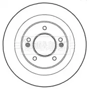 Тормозной диск BORG & BECK купить