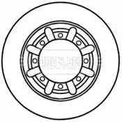 Тормозной диск BORG & BECK купить