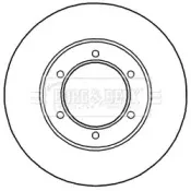 Тормозной диск BORG & BECK купить