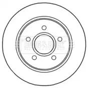 Тормозной диск BORG & BECK купить