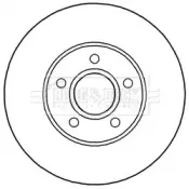 Тормозной диск BORG & BECK купить