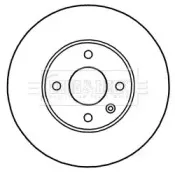 Тормозной диск BORG & BECK купить