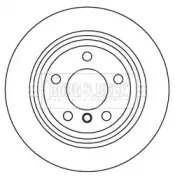 Тормозной диск BORG & BECK купить