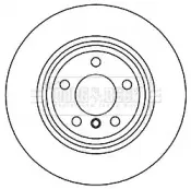 Тормозной диск BORG & BECK купить