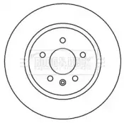 Тормозной диск BORG & BECK купить