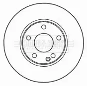 Тормозной диск BORG & BECK купить