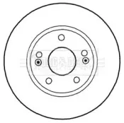 Тормозной диск BORG & BECK купить