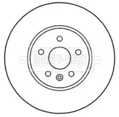 Тормозной диск BORG & BECK купить
