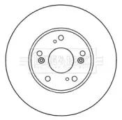 Тормозной диск BORG & BECK купить
