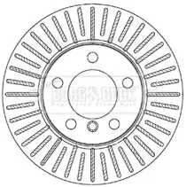 Тормозной диск BORG & BECK купить