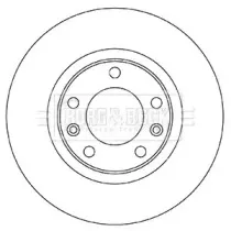 Тормозной диск BORG & BECK купить