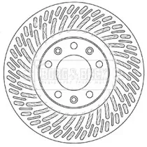 Тормозной диск BORG & BECK купить