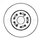 Тормозной диск BORG & BECK купить