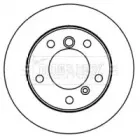 Тормозной диск BORG & BECK купить
