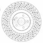 Тормозной диск BORG & BECK купить