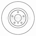 Тормозной диск BORG & BECK купить