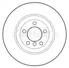 Тормозной диск BORG & BECK купить