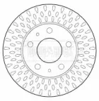 Тормозной диск BORG & BECK купить