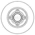 Тормозной диск BORG & BECK купить