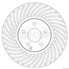 Тормозной диск BORG & BECK купить