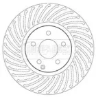 Тормозной диск BORG & BECK купить