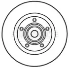 Тормозной диск BORG & BECK купить