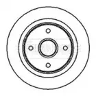 Тормозной диск BORG & BECK купить