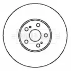 Тормозной диск BORG & BECK купить