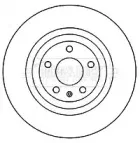 Тормозной диск BORG & BECK купить