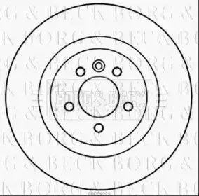 Тормозной диск BORG & BECK купить