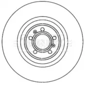 Тормозной диск BORG & BECK купить