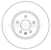 Тормозной диск BORG & BECK купить