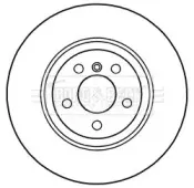 Тормозной диск BORG & BECK купить