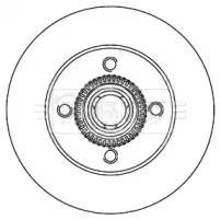 Тормозной диск BORG & BECK купить