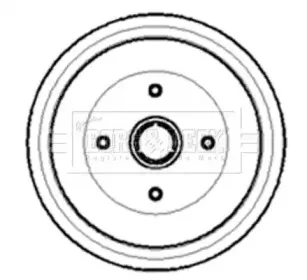 Тормозной барабан BORG & BECK купить